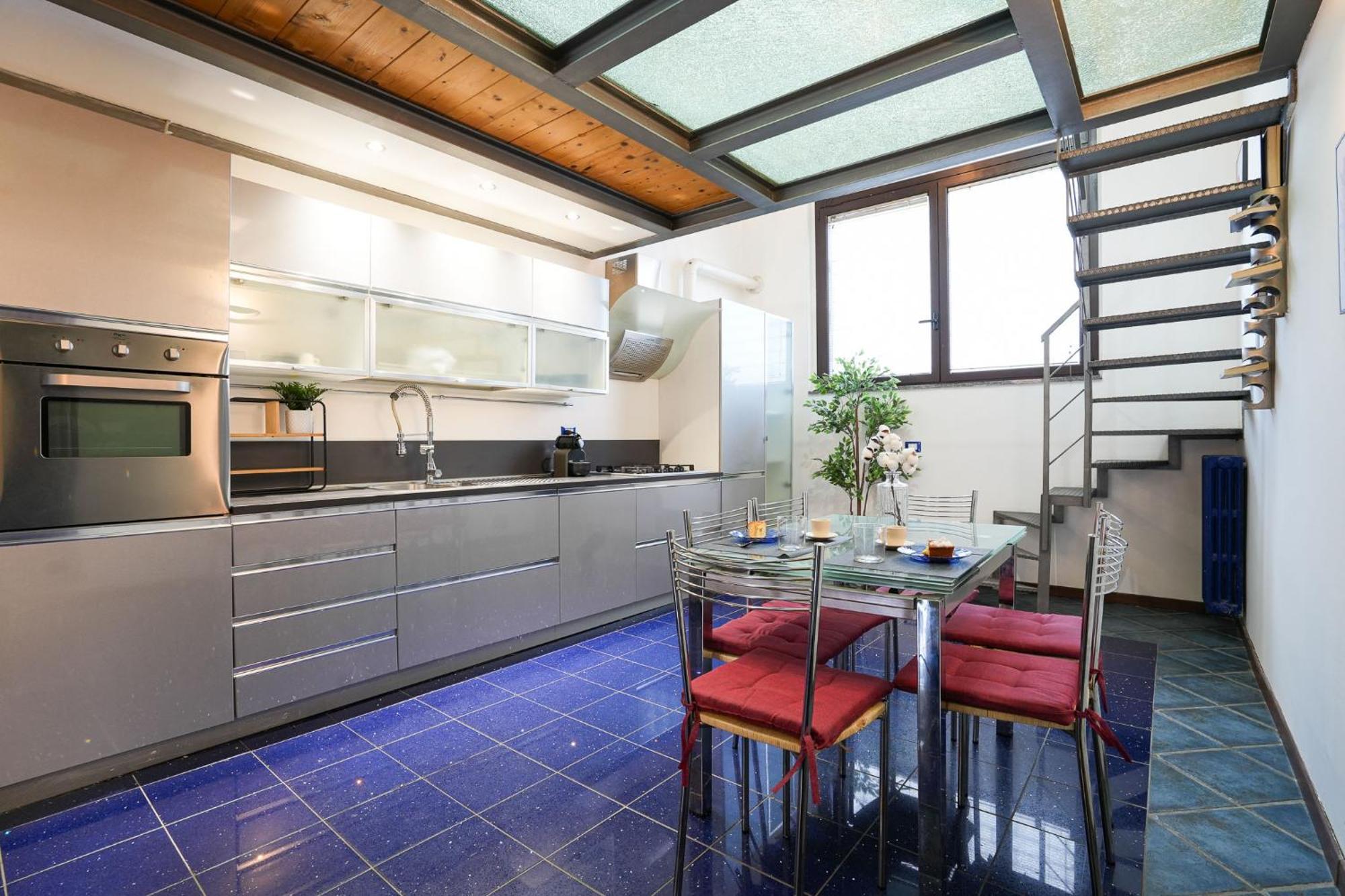 Ferienwohnung Industrial Loft Mailand Exterior foto