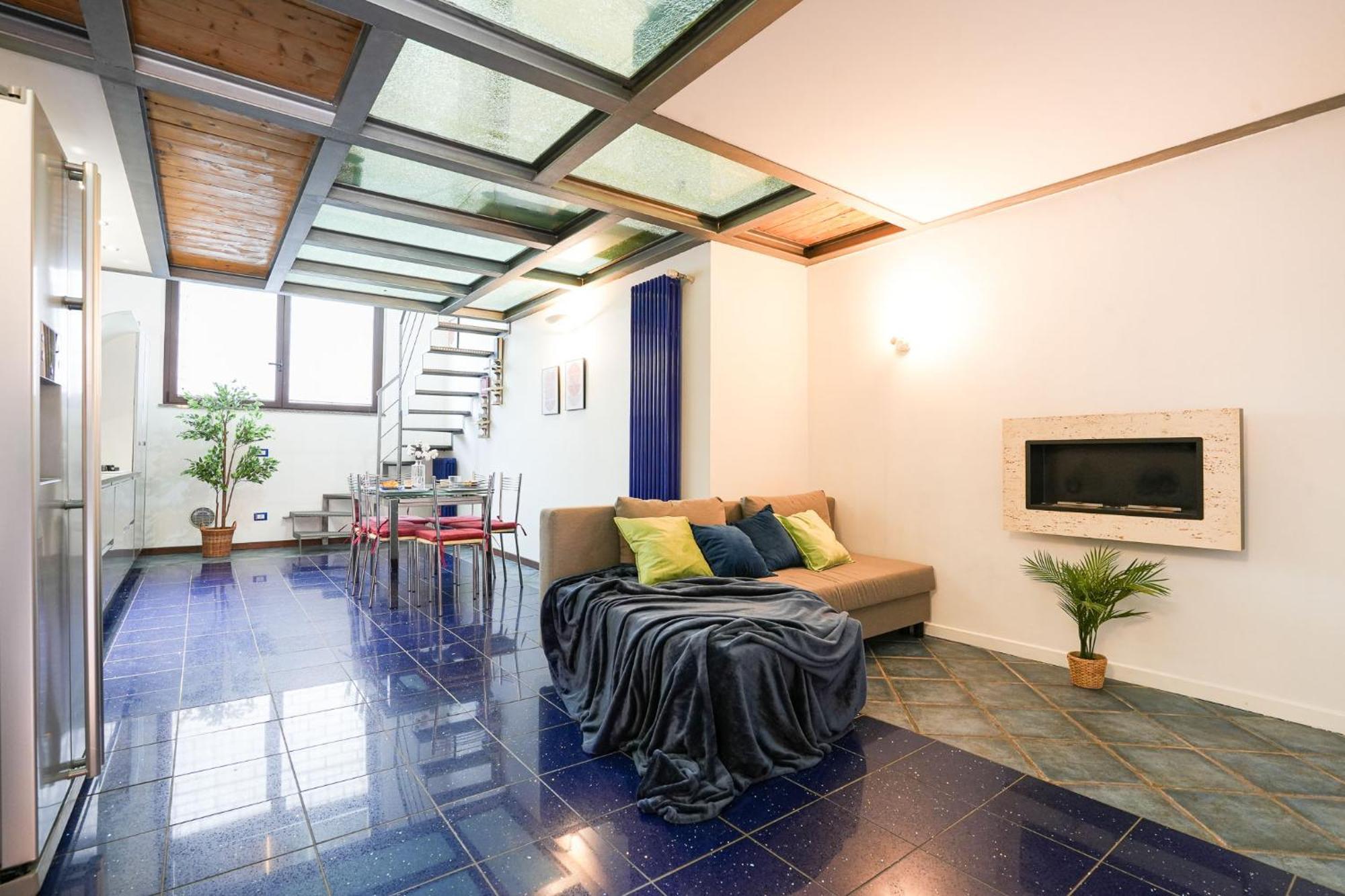 Ferienwohnung Industrial Loft Mailand Exterior foto